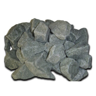 Камни для бани малиновый кварцит (колотый), 20 кг  