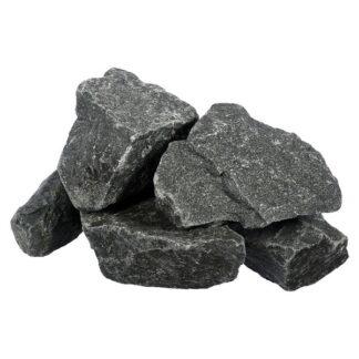 Камни для бани Габбро-диабаз (колотый), 20 кг  